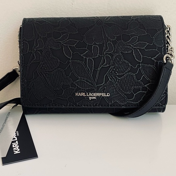 Karl Lagerfeld Bags Nwt Karl Lagerfeld Paris Connie Flap Crossbody